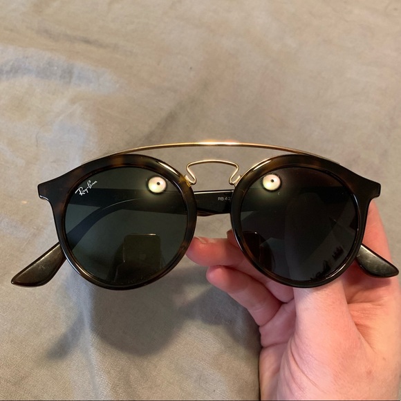 Ray-ban tortoise gatsby sunglasses, size small - Picture 2 of 6